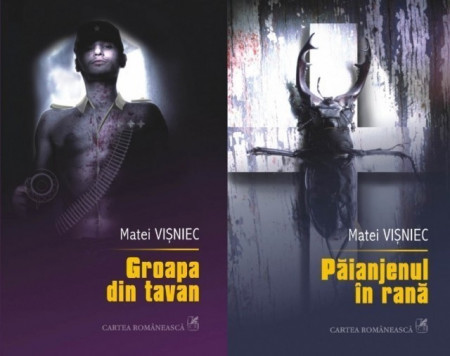 Matei Visniec - Paianjenul in rana. Groapa din tavan (2 vol., editie hardcover)