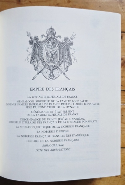 Maurice Roux (sous la direction generale de) - L`Ordre de la Noblesse. Familles d`Europe enregistrees in Ordine Nobilitatis (7 vol., editie hardcover, ”exemplaire de tete”) - Img 5