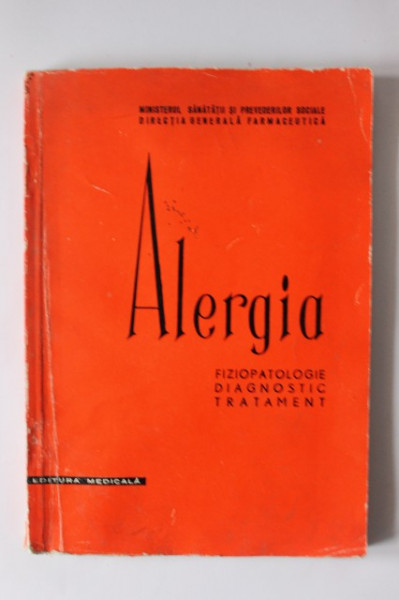 N. Gavrilescu - Alergia (Fiziopatologie. Diagnostic. Tratament)