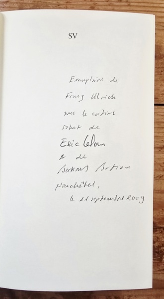 Paul Celan, Gisele Celan-Lestrange - Briefwechsel (I. Die Briefe, II. Kommentar) (2 vol., editie hardcover, in etui special, cu autograful lui Eric Celan si al lui Bertrand Badiou) - Img 4