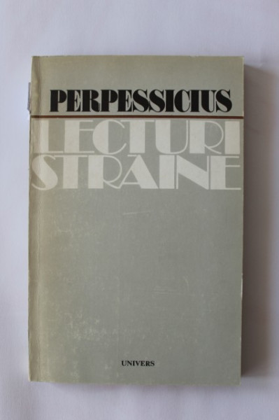 Perpessicius - Lecturi straine (cu autograful lui Dumitru D. Panaitescu) - Img 2