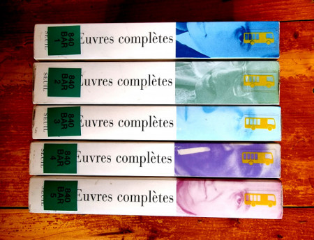 Roland Barthes - Oeuvres completes I-V (Livres, textes, entretiens) (5 vol.) - Img 2