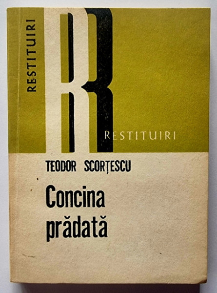 Teodor Scortescu - Concina pradata