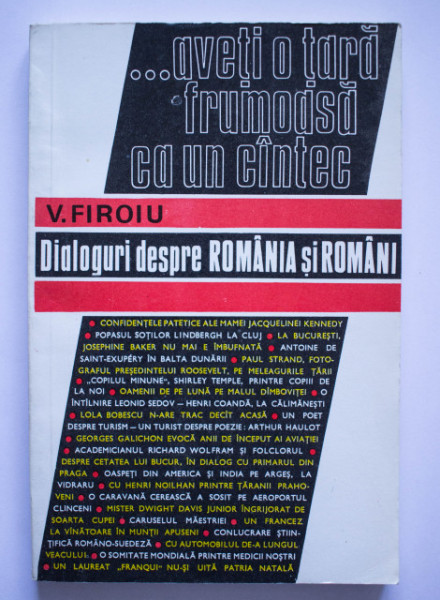 V. Firoiu - Dialoguri despre Romania si romani