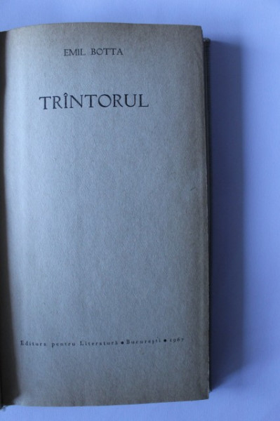Emil Botta - Trantorul (editie hardcover) - Img 2