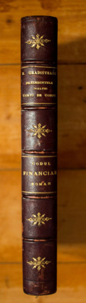 Emmanoil Gradistenu - Indicator general al comptabilitatei generale a statului (editie hardcover, frumos relegata)