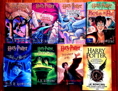 J. K. Rowling - Colectie completa Harry Potter (8 vol., editii hardcover) - Img 2
