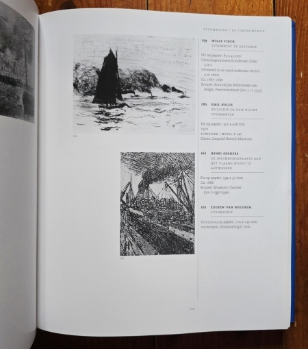 James Ensor - Ensorgrafiek in confrontatie (Museum voor Schone Kunsten, Oostende, 19 September 1999 - 13 Februari 2000) (editie hardcover) - Img 3