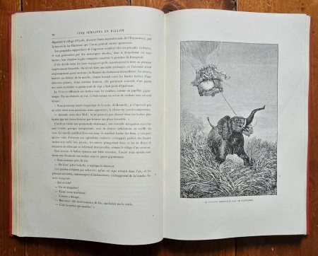 Jules Verne - Cinq Semaines en Ballon (editie hardcover) - Img 5