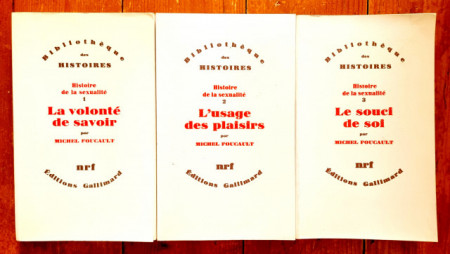 Michel Foucault - Histoire de la sexualite (I. La volonte de savoir. II. L`usage des plaisirs. III. Le souci de soi) (3 vol.) - Img 2