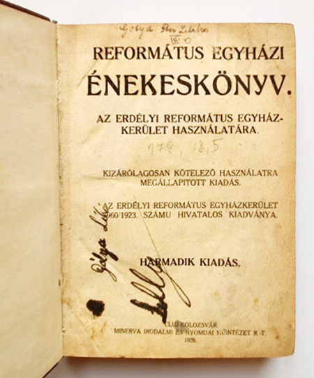 Reformatus Egyhazi Enekeskonyv (editie hardcover) - Img 3