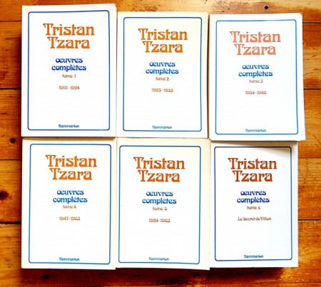 Tristan Tzara - Oeuvres completes I-VI (6 vol.) - Img 2