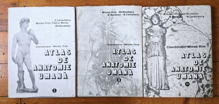 Conf. dr. Mircea Gh. Ifrim (coord.) - Atlas de anatomie umana (3 vol., editie hardcover)