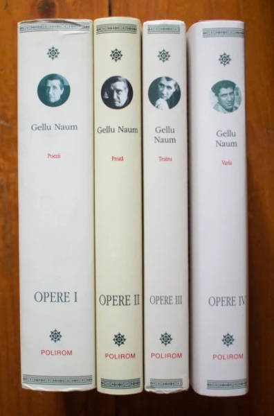 Gellu Naum - Opere I-IV (Poezii. Proza. Teatru. Varia) (4 vol., editie hardcover) - Img 2
