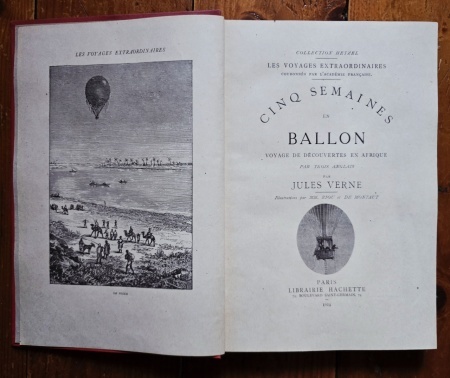 Jules Verne - Cinq Semaines en Ballon (editie hardcover) - Img 2