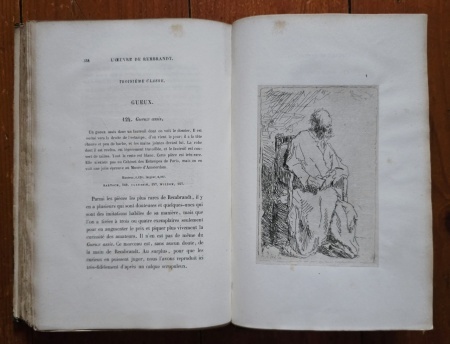 M. Charles Blanc - L`oeuvre complet de Rembrandt. Catalogue raisonne (2 vol., editie hardcover, frumos relegata) - Img 9