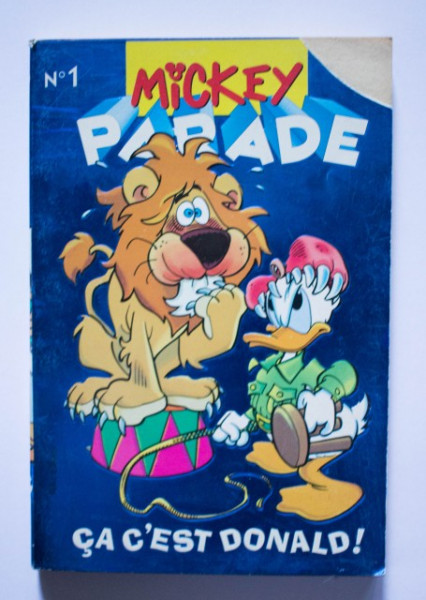 Mickey Parade nr. 1 - Ca c'est Donald! (benzi desenate, in limba franceza)