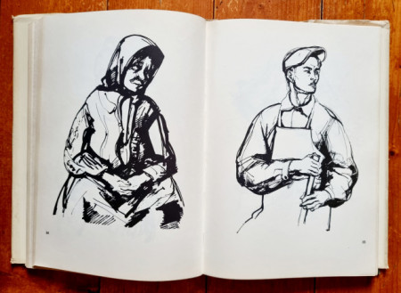 Nagy Imre - Ketszaz rajz (editie hardcover, in limba maghiara, cu autograf) - Img 5