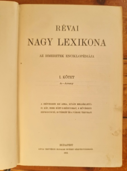 Revai nagy lexikona. Az ismeretek enciklopediaja I-XX (20 vol., editie hardcover) - Img 7