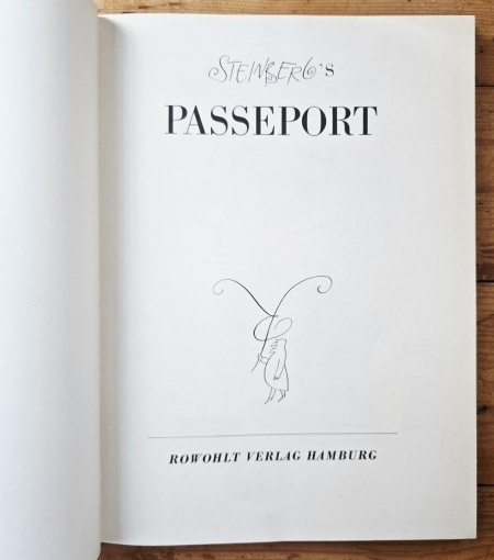 Saul Steinberg - Steinberg`s Passeport (editie hardcover, in limba germana) - Img 3