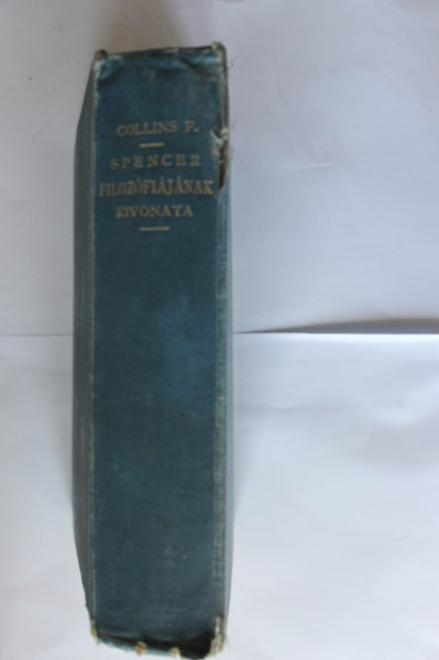 Spencer Herbert - Synthetikus filozofiajanak kivonata (editie hardcover) - Img 2