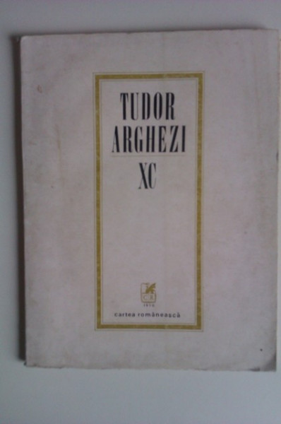 Tudor Arghezi - XC