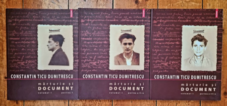 Constantin Ticu Dumitrescu - Marturie si document I (3 vol.)