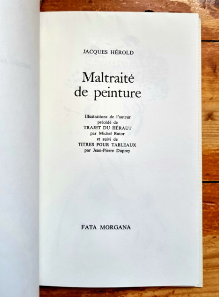 Jacques Herold - Maltraite de peinture - Img 2