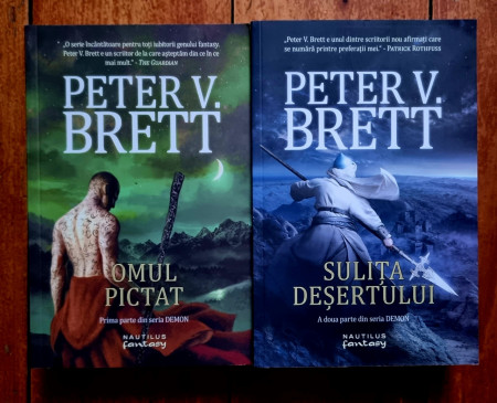 Peter V. Brett - Omul pictat. Sulita desertului (2 vol.)