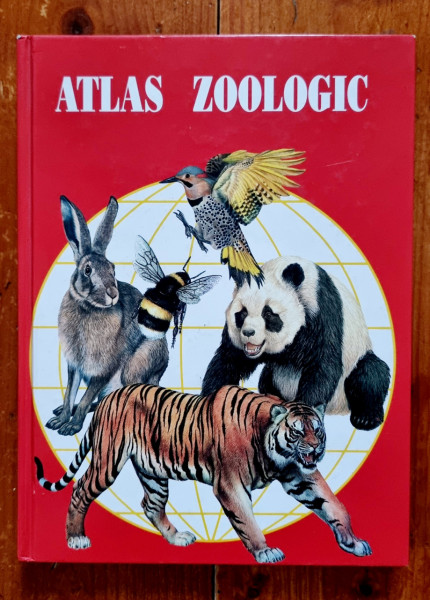 Prof. Anuta Ionescu-Andrei - Atlas zoologic (editie hardcover)
