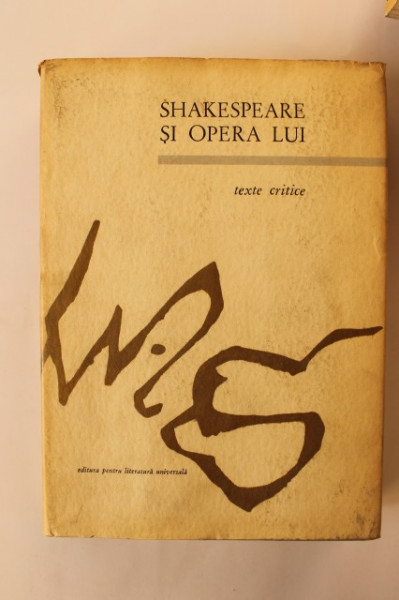 Tudor Vianu (coord.) - Shakespeare si opera lui. Texte critice (editie hardcover) - Img 2