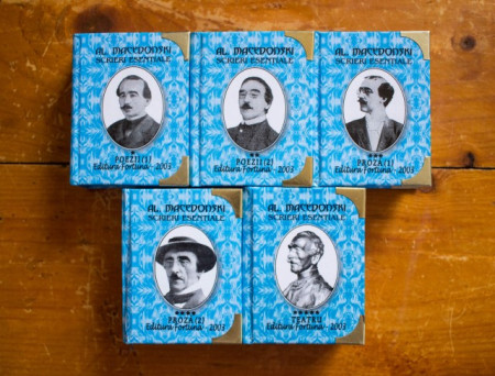 Al. Macedonski - Scrieri esentiale (5 vol. in caseta speciala, format liliput, hardcover) - Img 2