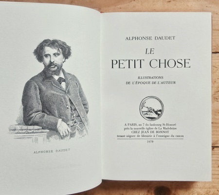 Alphonse Daudet - Le petit chose (editie hardcover, ”exemplaire de tete”) - Img 4