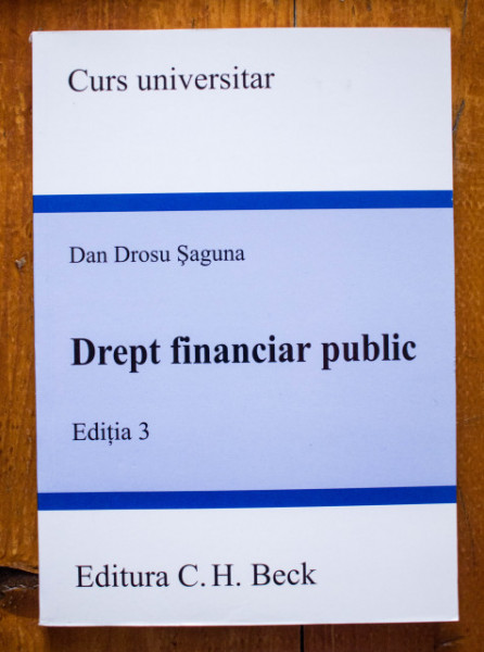 Dan Drosu Saguna - Drept financiar public