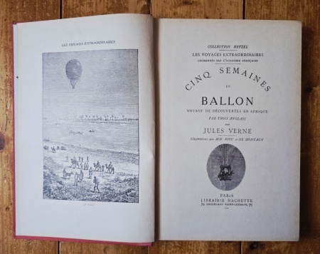 Jules Verne - Cinq Semaines en Ballon (editie hardcover) - Img 2
