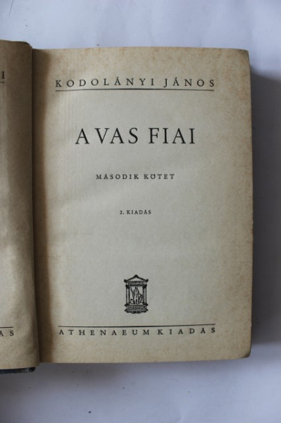 Kodolanyi Janos - Kiadas (4 vol., editie hardcover) - Img 5
