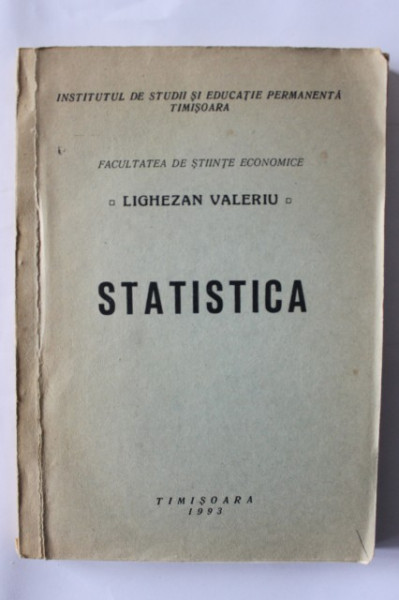 Lighezan Valeriu - Statistica