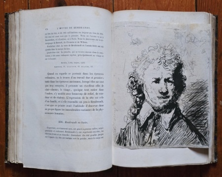 M. Charles Blanc - L`oeuvre complet de Rembrandt. Catalogue raisonne (2 vol., editie hardcover, frumos relegata) - Img 13