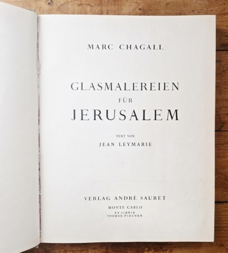 Marc Chagall - Glasmalereien fur Jerusalem (editie hardcover) - Img 2