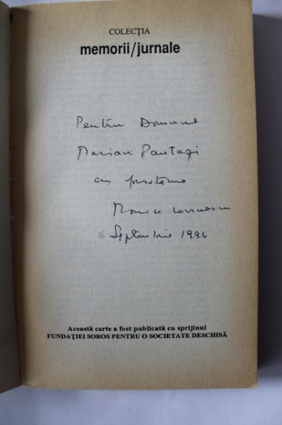 Monica Lovinescu - Unde scurte (editie completa, din care 3 cu autograf) Unde scurte, Seismograme, Posteritatea contemporana, Est-estice, Pragul, Insula serpilor) (6 vol.) - Img 6