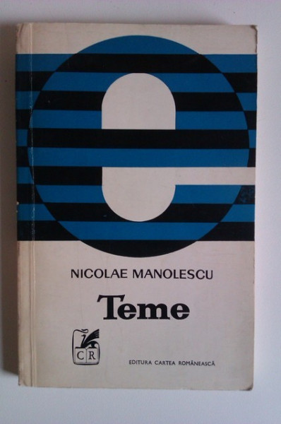 Nicolae Manolescu - Teme