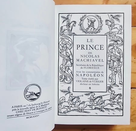 Nicolas Machiavel - Le Prince (editie hardcover, ”exemplaire de tete”) - Img 4