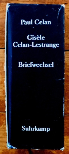 Paul Celan, Gisele Celan-Lestrange - Briefwechsel (I. Die Briefe, II. Kommentar) (2 vol., editie hardcover, in etui special, cu autograful lui Eric Celan si al lui Bertrand Badiou) - Img 3