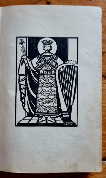 Psaltirea Proorocului si Imparatului David talmacita de Episcopul Nicodem, staretul Manastirii Neamtu (editie hardcover, interbelica, frumos relegata) - Img 5