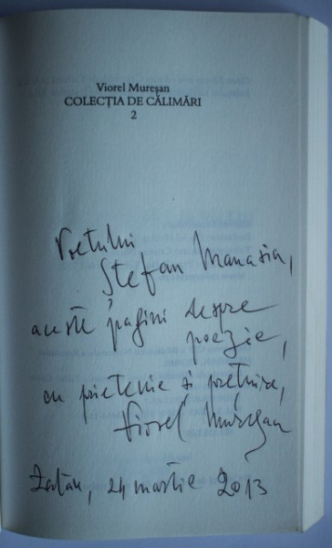 Viorel Muresan - Colectia de calimari (2 vol., cu autograf) - Img 2