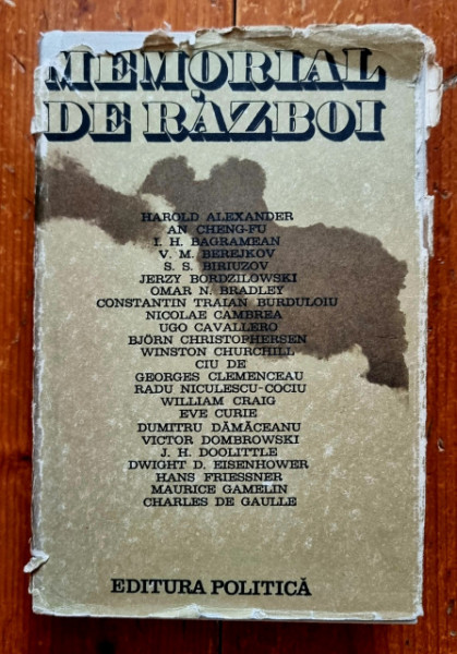Colectiv autori - Memorial de razboi (editie hardcover)