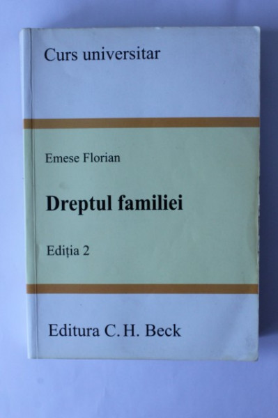 Emese Florian - Dreptul familiei