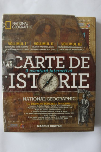 Marcus Cowper - Carte de istorie (3 vol., in caseta speciala) - Img 2