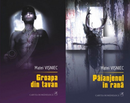 Matei Visniec - Paianjenul in rana. Groapa din tavan (2 vol., editie hardcover)