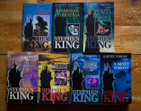 Stephen King - A Setet Torony (7 vol., serie completa, in limba maghiara) - Img 4